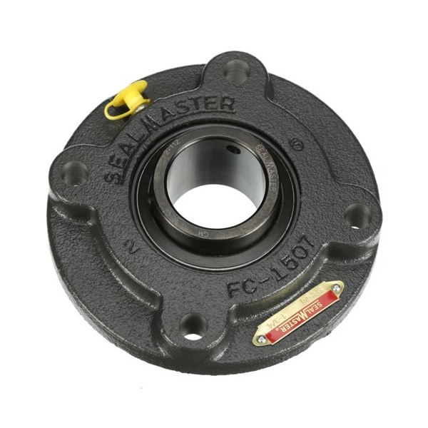 Regal Beloit Flange Block Bearing; 4 Bolt Round Flange Cartridge; 1-3/4 in. Bore; 5.1 in. Bolt Circle Diameter SFC-28 - main